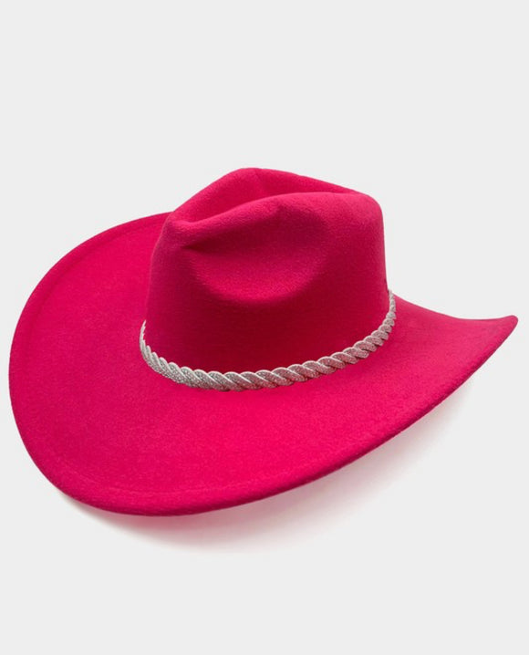 Blinged Band Fedora  Hats