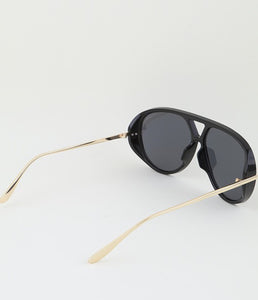 Retro Double Bridge Aviator glasses