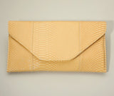 Snake 🐍 Skin Patterned Envelope Clutch (handbags)