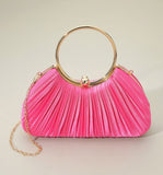 Pleated clutch (handbags)
