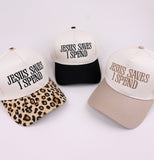 Jesus Saves I Spend baseball cap ( hats)