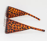 Oversized Geometric Cut Sunglasses