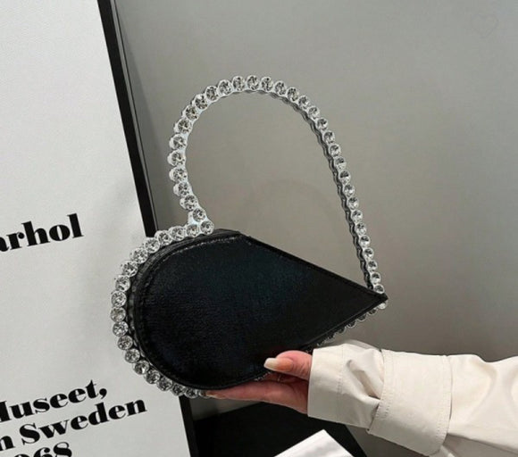 Heart ❤️ shaped  clutch