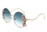 Round Oversized Luxury Crystal
