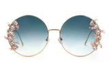Round Oversized Luxury Crystal