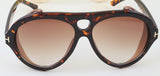 Modern Round Aviator sunglasses