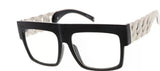 Women’s Large Chunky Flat Top frames (glasses)