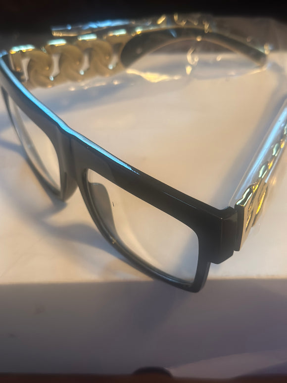 Women’s Large Chunky Flat Top frames (glasses)
