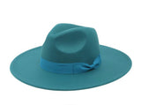 Fedora Big Brim Fedoras with ribbon 🎀 (hats )