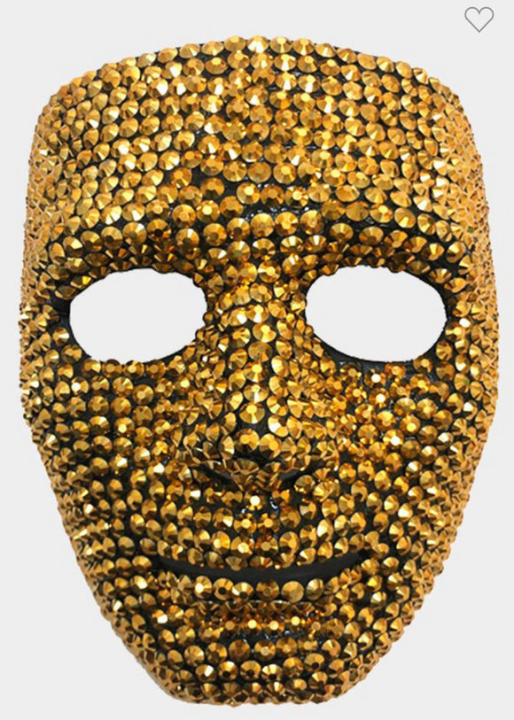 Blinged Mask - Full Face (jewelry)