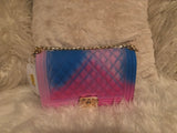 Cotton candy chain handbags