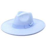 Fedora Big Brim Fedoras with ribbon 🎀 (hats )