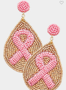 Breast cancer earrings (Jewelry)