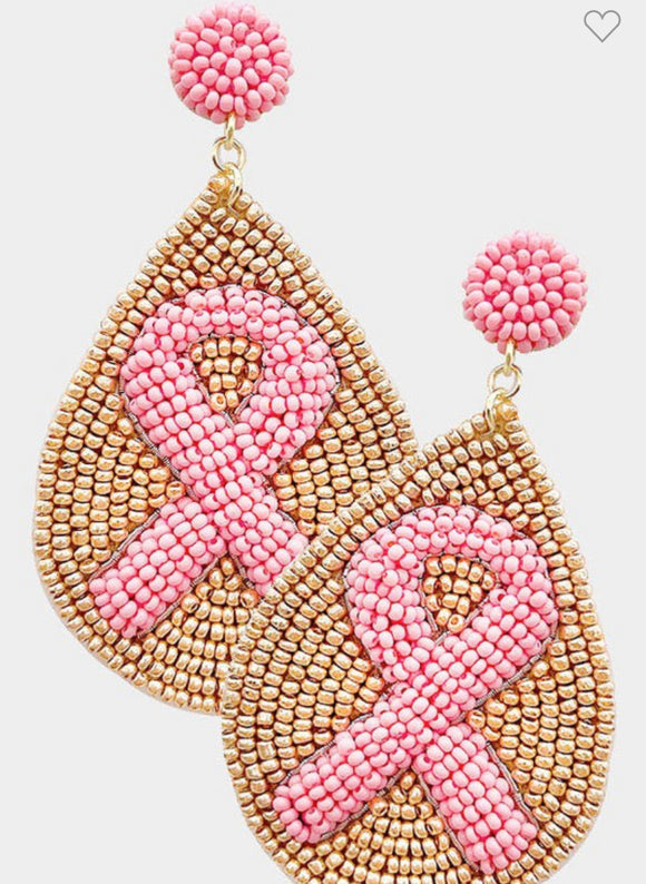 Breast cancer earrings (Jewelry)