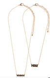 Mama/Mini necklace set ( yana ) ( jewelry)