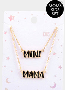 Mama/Mini necklace set ( yana ) ( jewelry)