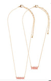 Mama/Mini necklace set ( yana ) ( jewelry)