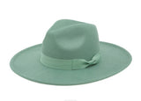 Fedora Big Brim Fedoras with ribbon 🎀 (hats )