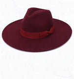 Fedora Big Brim Fedoras with ribbon 🎀 (hats )