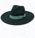 Fedora Big Brim Fedoras with ribbon 🎀 (hats )