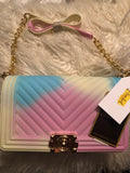 Cotton candy chain handbags
